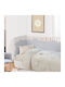 Das Home Blanket Cot 4979 Beige 110x140cm