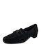 Leder Pumps Schwarz