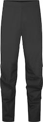 Rab Downpour Men's Hiking Long Trousers Black Rab Downpour Men's Hiking Long Trousers Black