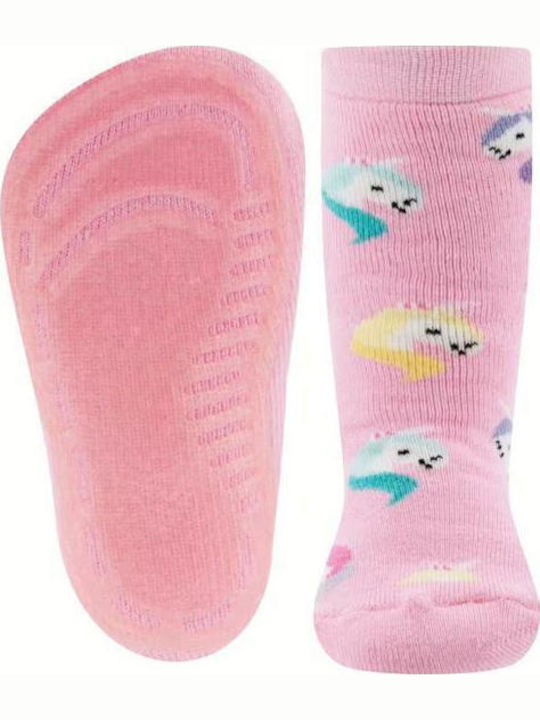 Ewers Kids' Slipper Socks Pink