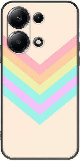 Rainbow Xiaomi Redmi Note 14s Black Tpu Μαύρη Σιλικόνη
