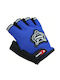 FIXATO Half Finger Cycling Gloves Adults Blue