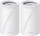 TP-LINK Deco BE65 Pro Rețea WiFi Mesh Punct de acces Wi-Fi 7 Tri Band (2.4 & 5 & 6GHz) - Tri Band (2.4 & 5 & 6GHz) în Kit dublu