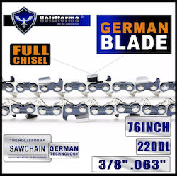 Lanturi Drujba Cu Dinți 110 Grosimea Ghidurilor 3/8" Pasul 1.6mm Holzfforma