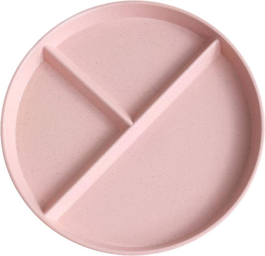 Queen Mother Baby Food Plate Pink