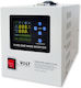Volt Polska 3SPM22012M Pure Sine Wave Inverter Power 1200W with Nominal Input Voltage 12V Single Phase