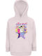 Детски Суичър с Качулка Розов