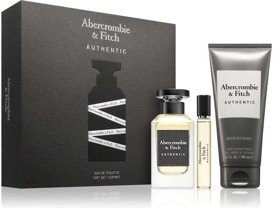 Abercrombie & Fitch Authentic Ανδρικό Σετ με Eau de Toilette
