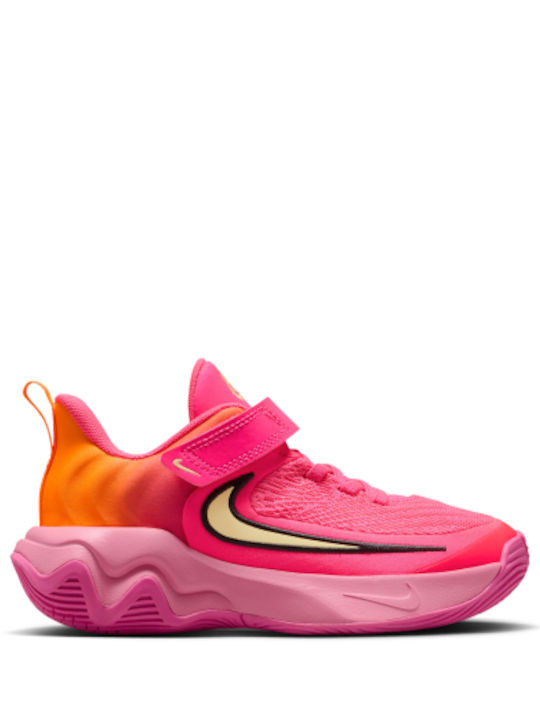 pink giannis shoes