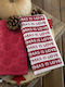 Nima Christmas Love Set Christmas Towels Fabric Red L60xW40xD2cm. 2pcs