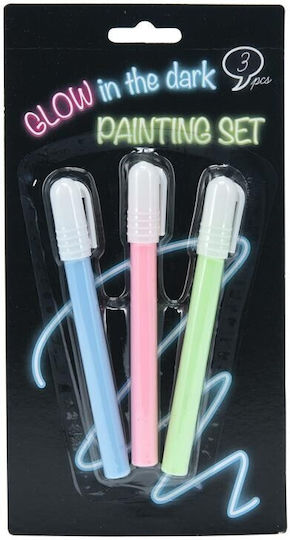 Next Μαρκαδόροι Σχεδίου Glow In The Dark Σετ 3 χρώματα