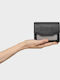 S. Audree Saffiano Small Women's Wallet Classic Black