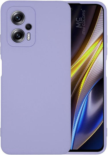 Xiaomi Poco Back Cover Silicon Lila (Xiaomi Poco X4 GT)