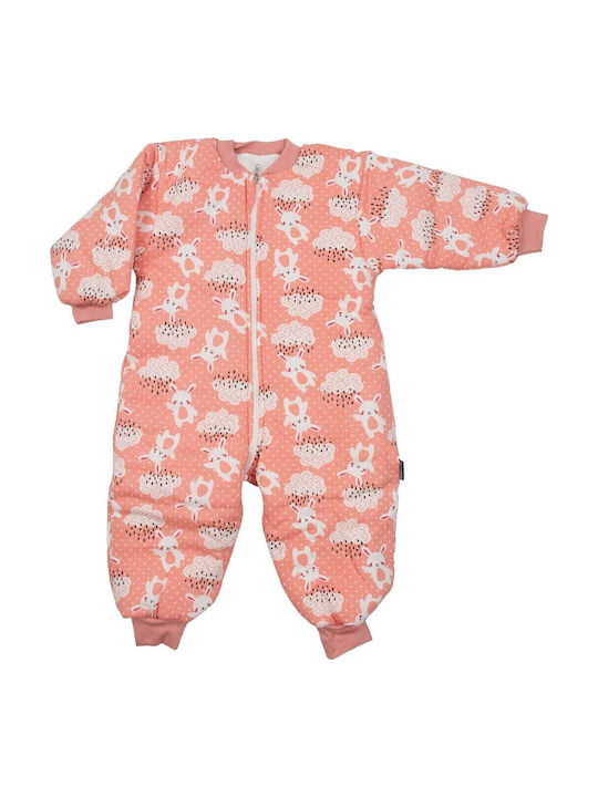Kamtex Baby Iarna Sac de dormit cu picioare Rabbits