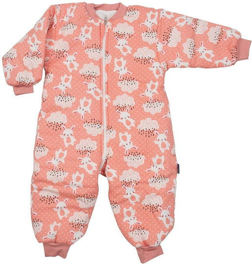 Kamtex Baby Iarna Sac de dormit cu picioare Rabbits