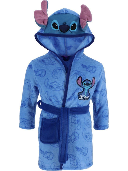 Disney Kids' Robe Winter Fleece Blue