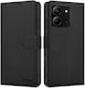 Tech-Protect Synthetic Leather Wallet Black (Xiaomi Redmi 15C 5G (173 Mm) / Poco C85 5G (173 Mm))