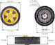 Universal Rasenmäher Rad 150mm