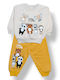 Kids Sweatpants Set Yellow