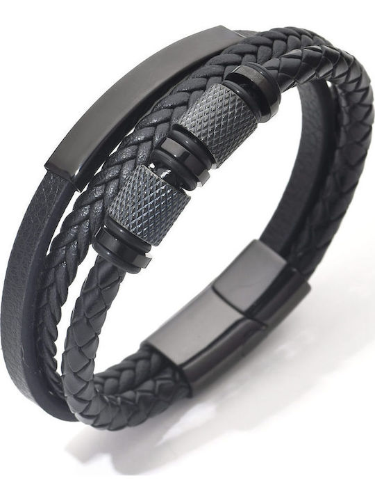 Toro Nero Herren Leder Armband