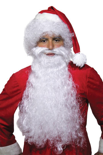 Weihnachts-Bärte des Weihnachtsmanns mit Muster Weihnachtsmann