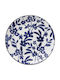 Atmosphera Plate Shallow Blue with Diameter 19cm