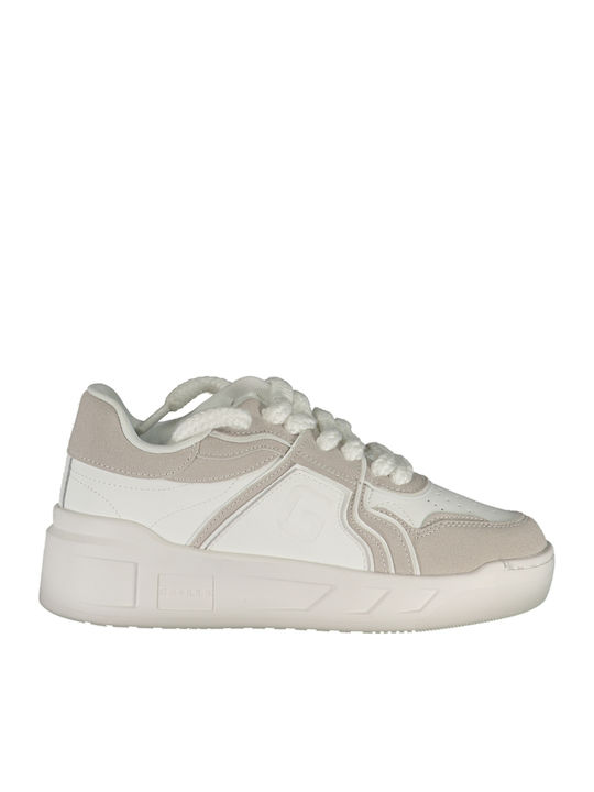 Damen Sneakers Bianco