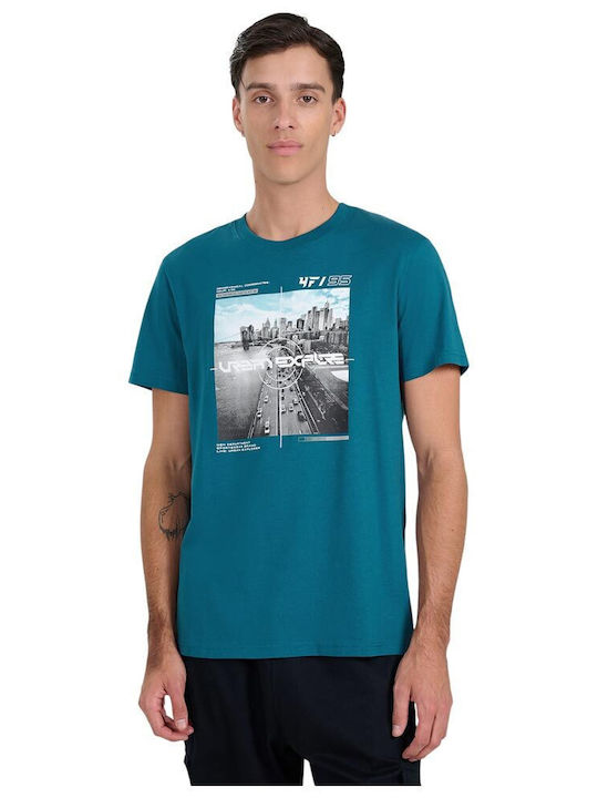 4F T-Shirt Türkises