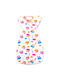 Kidizi Scutec din Bumbac Multicolor 68x35εκ.