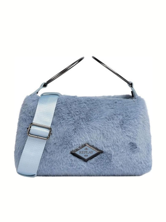 Replay Women's Bag Handbag Light Blue