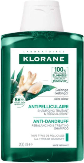 Klorane Galanga Shampoos against Dandruff 200ml