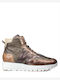Women's Ankle Boots Platform Gold