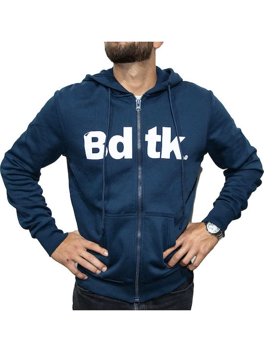 BodyTalk Ζακέτα με Κουκούλα Μπλε