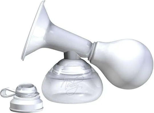 Nuby Express Χειροκίνητο Μονό Θήλαστρο Λευκό 90ml