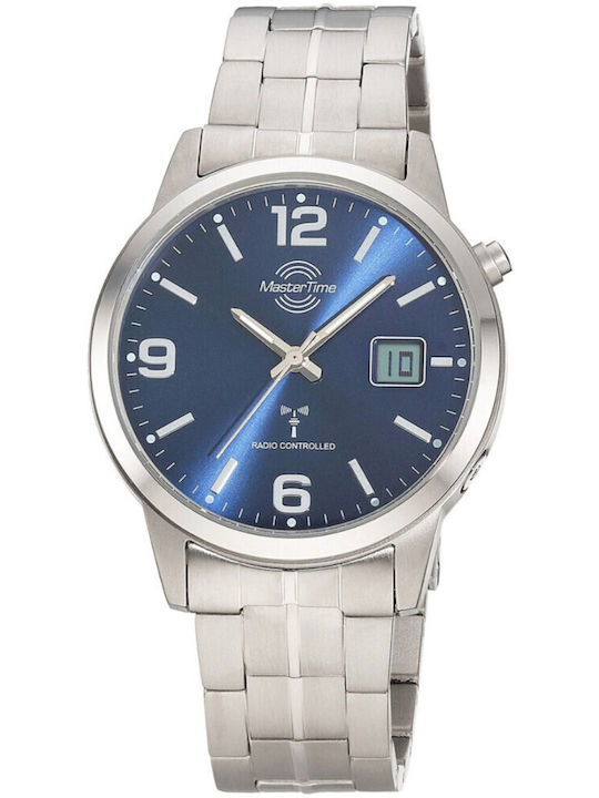 Master Time Men's Watch 40mm Battery with Silver Metal Bracelet