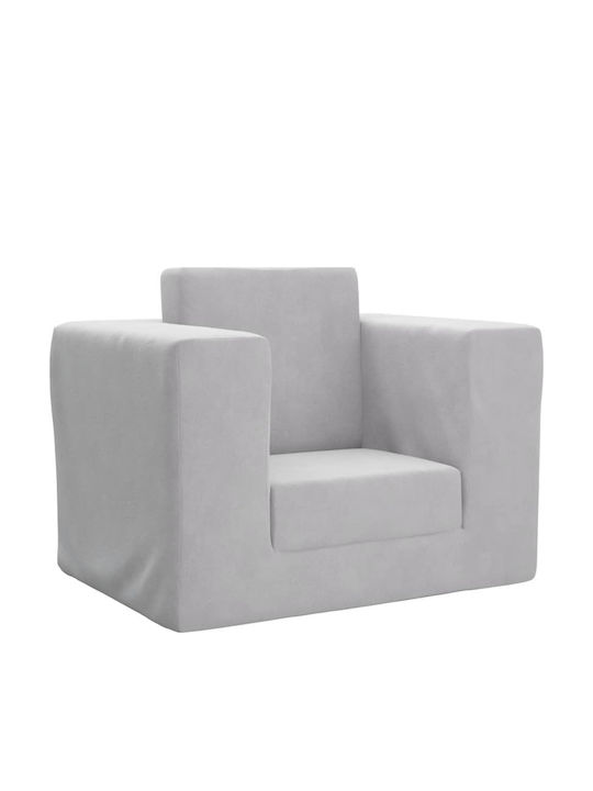 Kids Sofa Grey 52x104x34cm