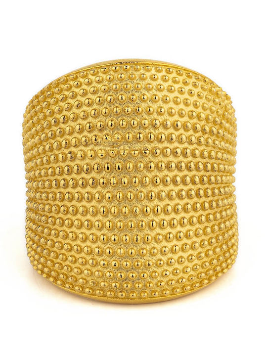 George Art Jewels Ring made of Silver Gold Plated