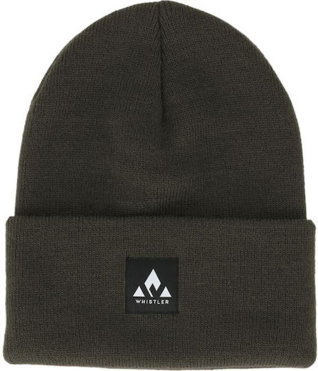 Beanie Unisex Σκούφος Πλεκτός σε Μαύρο χρώμα