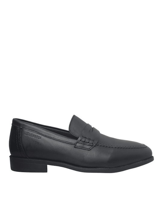 Men's Leather Casual Shoes Black