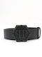 Men's Belt Leather Black