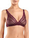Hanro Bralette Σουτιέν Μπορντό