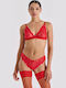 Milena by Paris Bralette Σουτιέν Κόκκινο