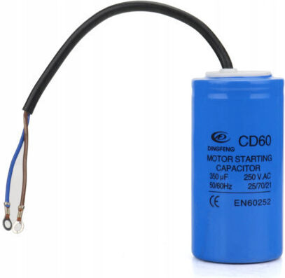Кондензатор за Стартиране на Електрически Мотор Cd60 250/375v 50hz 350μF