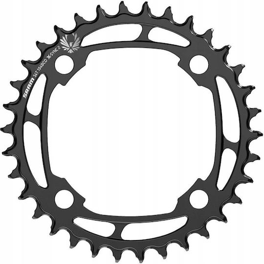 Δισκος Φυλλο Sram X-sync 2 38t 104 Bcd Steel Eagle Black