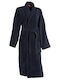 Nef-Nef Homeware Vania Μπουρνούζι με Γιακά Blue/black 380gr/m²