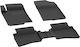 Sahler Car Rubber Floor Mats Raised Sides 4D Kia Rio 2012-2016