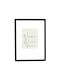 Wooden Photo Frame 32x48cm Wall Photo Or Diploma Black Matte Glass K32/69