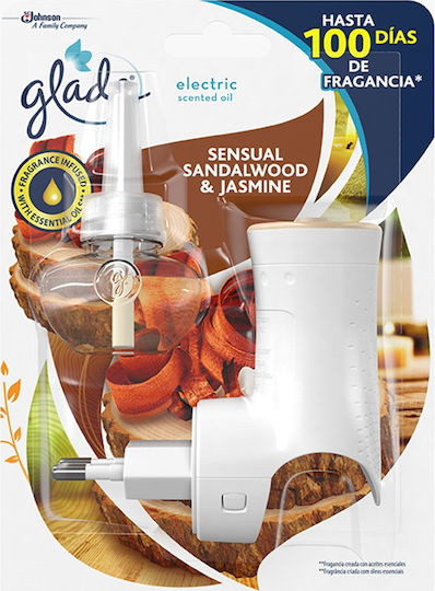 Glade Σετ Συσκευής Πρίζας με Άρωμα Σανδαλόξυλο