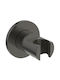 Ideal Rain Wall Bracket Cylindrical Magnetic Grey Bc806a5