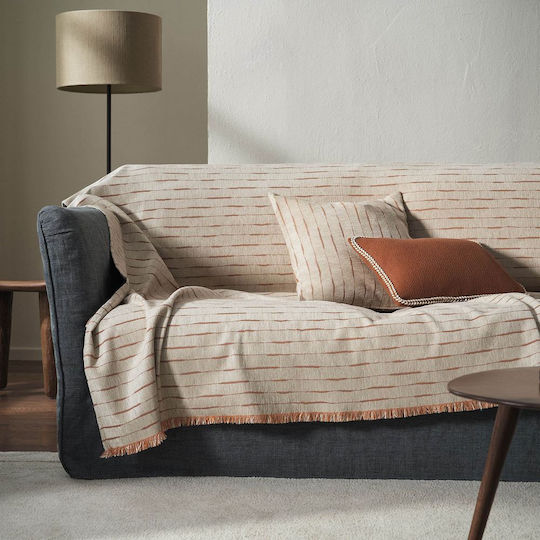 Gofis Home Brick Sofa Throw 2 Sides Jacquard 180x250cm